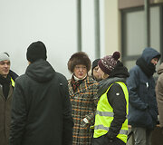Kristina Kazlauskaitė filmo &bdquo;Auksinės minutės&ldquo; filmavime