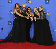 &bdquo;Nekalto melo&ldquo; aktorės Laura Dern, Nicole Kidman, Zoe Kravitz, Reese Witherspoon ir Shailene Woodley