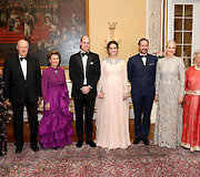 Priėmimas Norvegijos karali&scaron;kuosiuose rūmuose