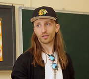 Robertas Semeniukas i&scaron; grupės &bdquo;Žalvarinis&ldquo;