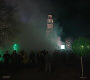 Naujųjų 2012-ųjų metų sutikimas Kaune, Rotu&scaron;ės aik&scaron;tėje.