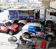 &bdquo;Abu Dhabi desert challenge&ldquo; lenktynių pirmoji diena