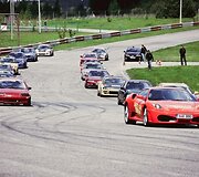 &bdquo;Fast Lap Race&ldquo; lenktynių akimirka
