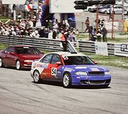 &bdquo;Fast Lap Race&ldquo; lenktynių akimirka