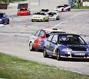 &bdquo;Fast Lap Race&ldquo; lenktynių akimirka