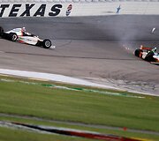 &bdquo;IndyCar&ldquo; lenktynių Teksase akimirka