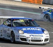 &bdquo;Porsche Carrera&ldquo; pasaulio taurės lenktynių akimirka