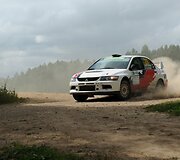 Akimirka i&scaron; Latgalės ralio