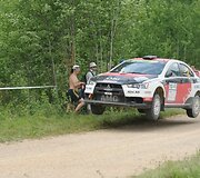Akimirka i&scaron; Latgalės ralio