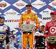 &bdquo;Indycar&ldquo; lenktynės Naujajame Hemp&scaron;yre