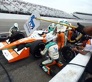 &bdquo;Indycar&ldquo; lenktynės Naujajame Hemp&scaron;yre