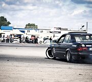 &bdquo;BMW drift &scaron;ou&ldquo; Kretingoje