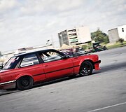 &bdquo;BMW drift &scaron;ou&ldquo; Kretingoje