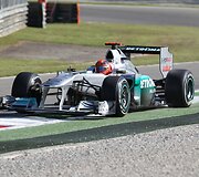 Michaelis Schumacheris, &bdquo;Mercedes GP&ldquo;