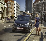 &bdquo;Nissan NV200&ldquo;: juodasis Londono taksi