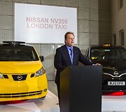 &bdquo;Nissan NV200&ldquo;: juodasis Londono taksi