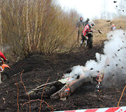 Motociklų &bdquo;Cross country&ldquo; varžybos Biržų raj., Paąžuolės žvyro karjere