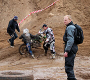 Motociklų &bdquo;Cross country&ldquo; varžybos Biržų raj., Paąžuolės žvyro karjere