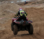 Motociklų &bdquo;Cross country&ldquo; varžybos Biržų raj., Paąžuolės žvyro karjere
