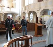 Vilniaus evangelikų liuteronų bažnyčioje palaiminta Lietuvos motociklistų klubo vėliava