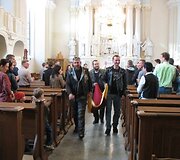 Vilniaus evangelikų liuteronų bažnyčioje palaiminta Lietuvos motociklistų klubo vėliava