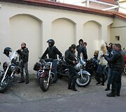 Vilniaus evangelikų liuteronų bažnyčioje palaiminta Lietuvos motociklistų klubo vėliava