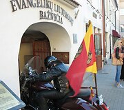 Vilniaus evangelikų liuteronų bažnyčioje palaiminta Lietuvos motociklistų klubo vėliava