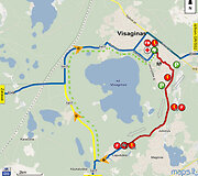 1 ir 3 greičio ruožai