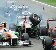 F-1 lenktynės Monzos trasoje Italijoje
