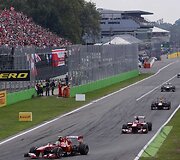 F-1 lenktynės Monzos trasoje Italijoje