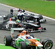 F-1 lenktynės Monzos trasoje Italijoje