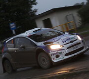 Naktinis &scaron;e&scaron;tadienio &bdquo;Lotos Rally Poland&ldquo; greičio ruožas