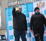 Elektromobilių maratono stotelė Panevėžyje