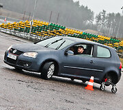 Lietuvos &bdquo;Metų automobilio 2014&ldquo; bandymai Kačerginėje
