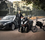 Novakas Džokovičius ir &bdquo;Peugeot&ldquo; 