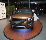 &bdquo;Range Rover Evoque&ldquo; pristatymas &bdquo;Inchcape&ldquo; salone