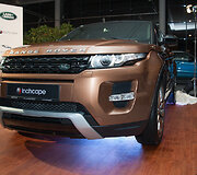 &bdquo;Range Rover Evoque&ldquo; pristatymas &bdquo;Inchcape&ldquo; salone