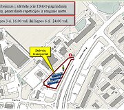 Aik&scaron;telė prie ERGO