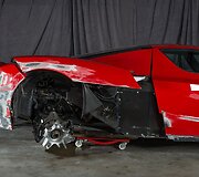 Sudaužytas &bdquo;Ferrari Enzo&ldquo;
