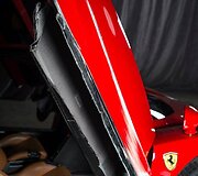 Sudaužytas &bdquo;Ferrari Enzo&ldquo;