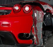 Sudaužytas &bdquo;Ferrari Enzo&ldquo;