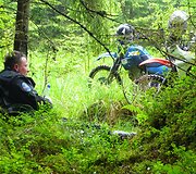 &bdquo;Enduro&ldquo; kelionės &bdquo;Aplink Lietuvą&ldquo; akimirka