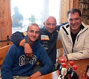 Aleksejus Močianovas per eilę metų tapo Press ralių siela. Ukrainietis kartu su sūnumi Yuriu džiaugiasi radę progą pabendrauti su Lietuvos krep&scaron;inio legenda Arvydu Saboniu