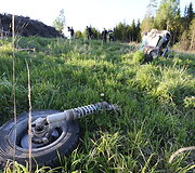Tragedija Estijos ralyje: nuo kelio nulėkęs &bdquo;Renault Clio&ldquo; užmu&scaron;ė tris žiūrovus