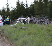 Tragedija Estijos ralyje: nuo kelio nulėkęs &bdquo;Renault Clio&ldquo; užmu&scaron;ė tris žiūrovus