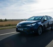&bdquo;Top Gear&ldquo; apdovanojimų turo akimirka &Scaron;iaulių oro uoste