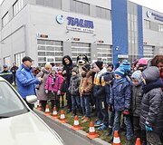 Saugaus eismo pamoka pradinukams Avižieniuose