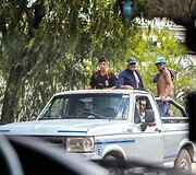 Benedikto Vanago komanda atvyko į Argentiną