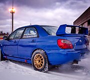 Renaldas &Scaron;einauskas ir Rūta Krik&scaron;čiūnaite prie naujojo &bdquo;Subaru Impreza WRX&ldquo;