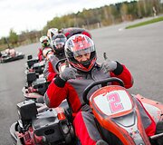 Lietuvos žurnalistų autoklubo varžybos Anyk&scaron;čių kartodrome